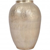Herringbone Champagne Amphora 31cm Vase